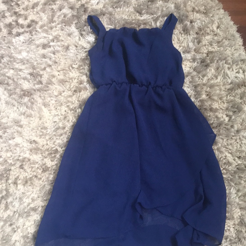 Navy blue girls dress